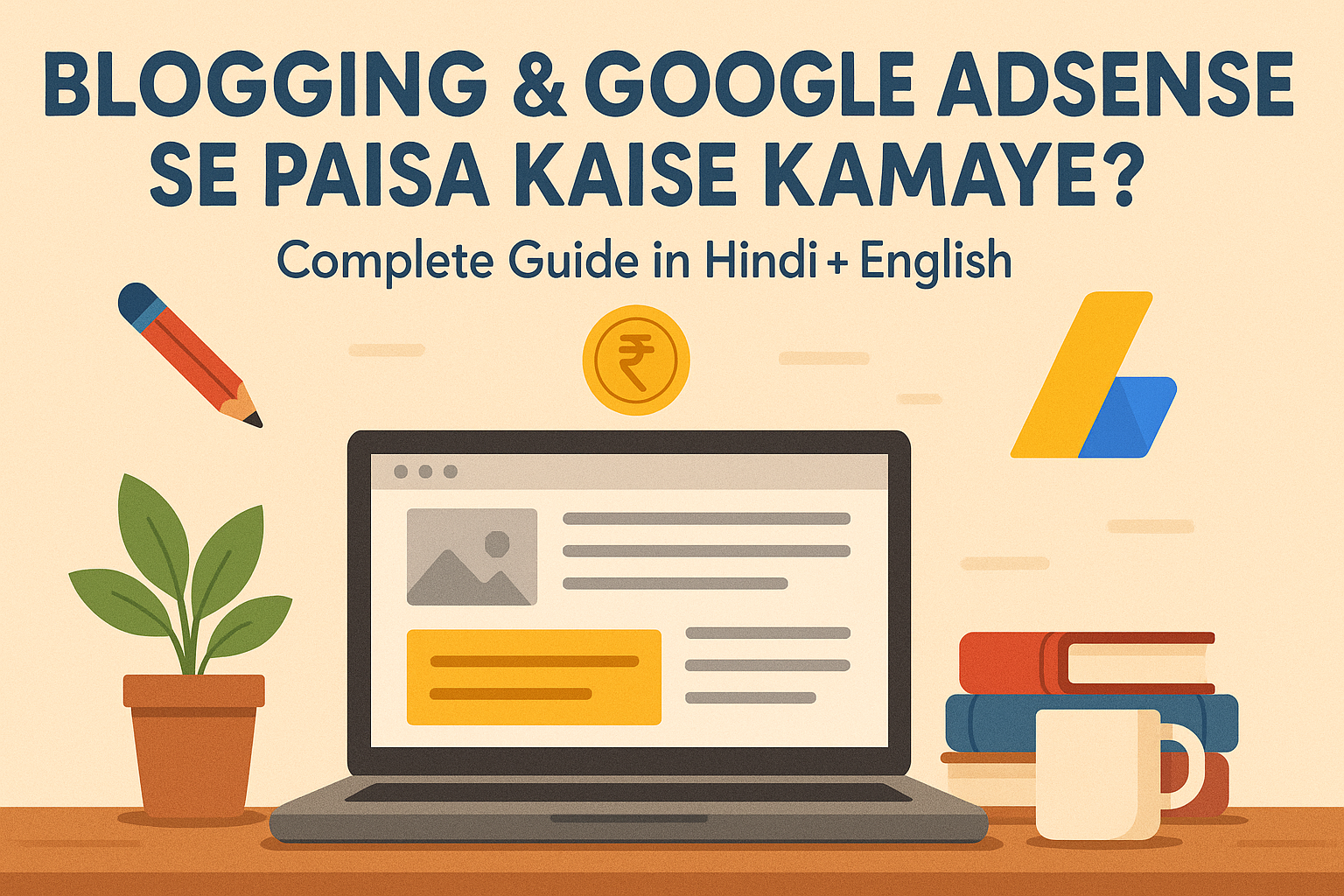 Blogging और Google AdSense से पैसे कैसे कमाएं