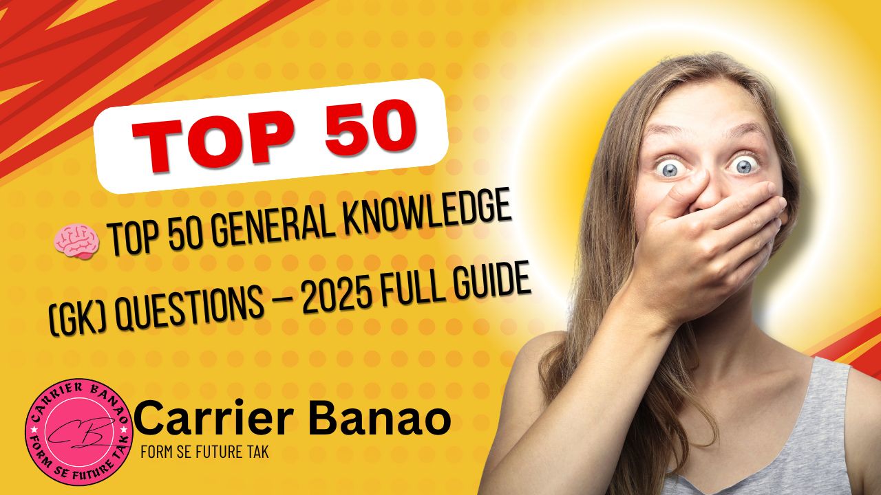 Top 50 General Knowledge